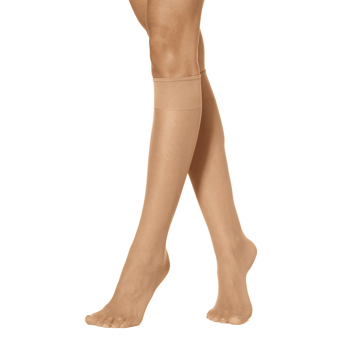 SOMER 3-Pair Knee High Sheer Stockings Silky Socks for women Breathable Comfort Fit High Stockings