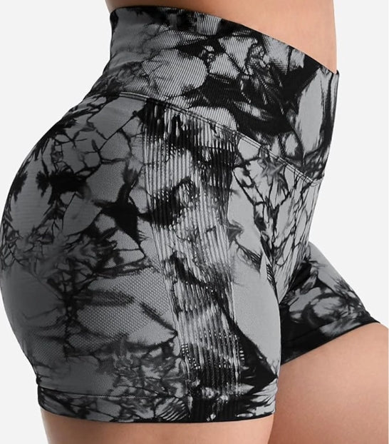 SOMER Women Gym Shorts Workout Biker Shorts Yoga Booty Shorts Scrunch Butt Lifting Seamless Shorts