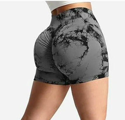 SOMER Women Gym Shorts Workout Biker Shorts Yoga Booty Shorts Scrunch Butt Lifting Seamless Shorts