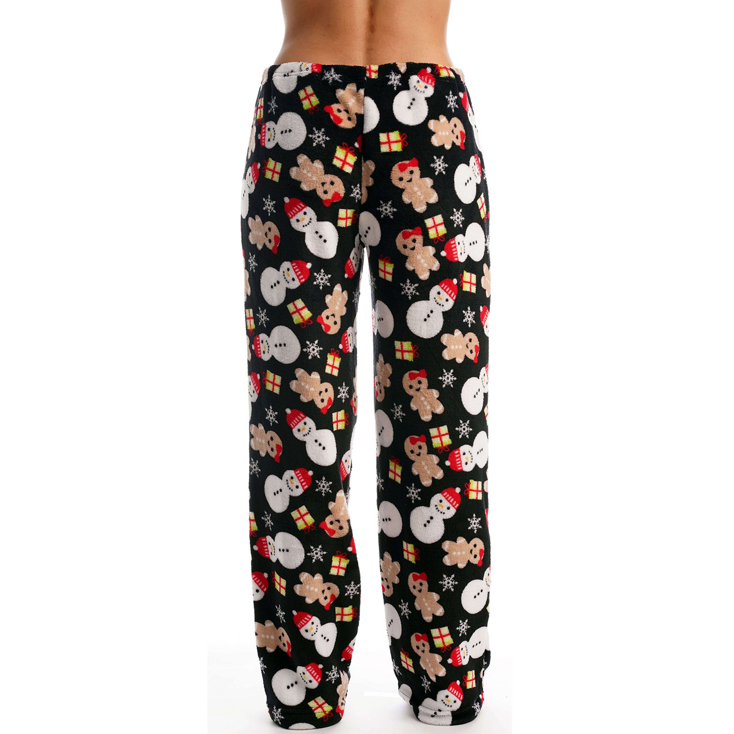 SOMER Pajama Pants Women Lounge Pants Womens Joggers Comfy Christmas Snowman Pattern Sleepwear Cute with Drawstring 2025 Fall