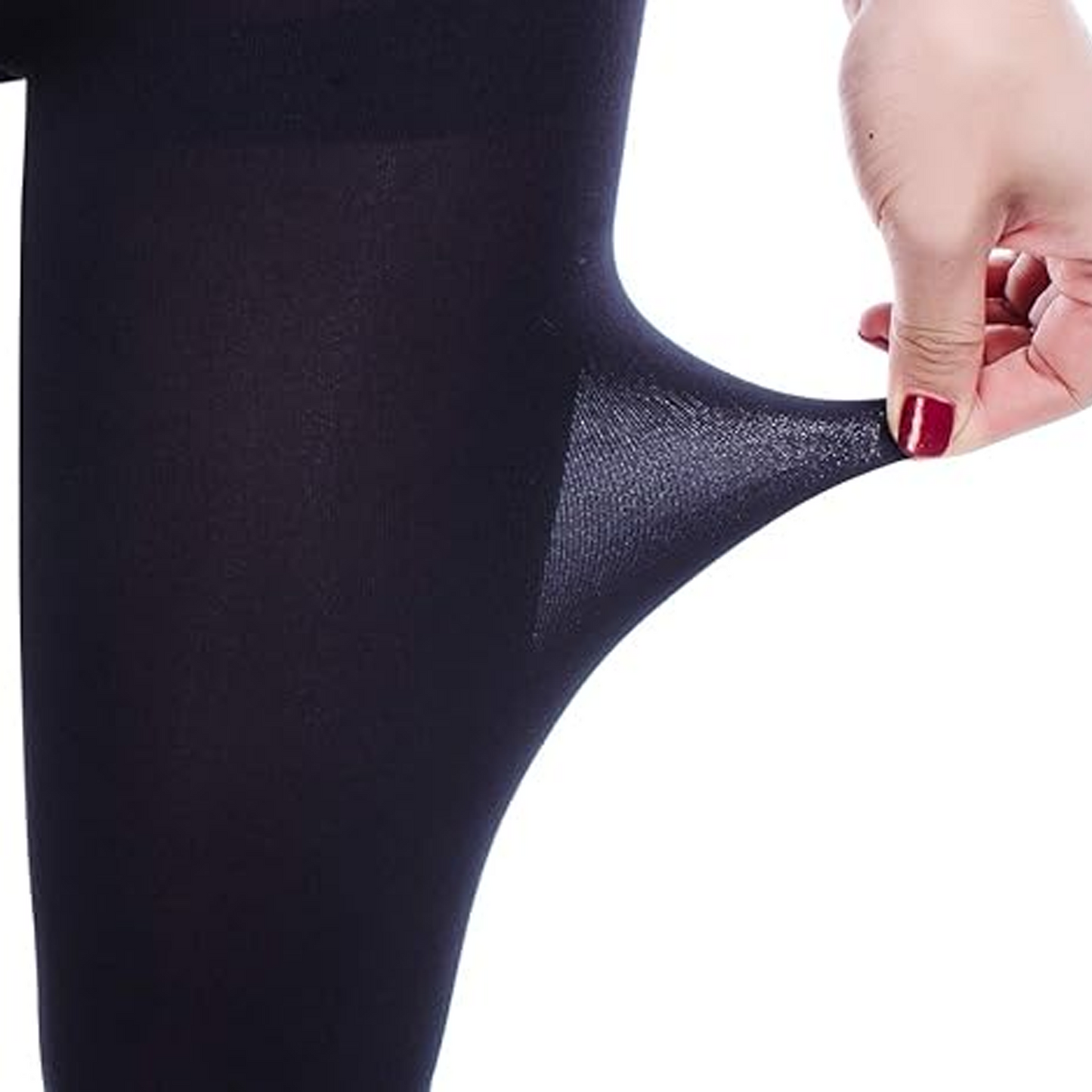 SOMER Tights for Women 2 Pair Set Pantyhose with Reinforced Toe Black Stockings Fashion Pantyhose Soft Opaque Tights