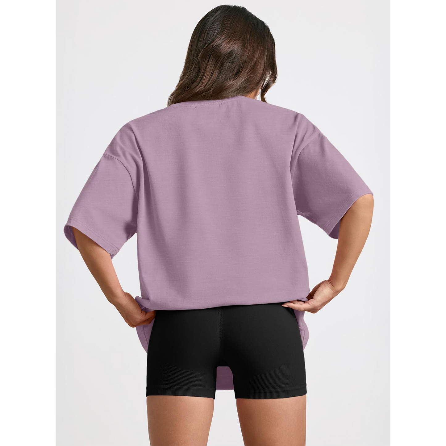 SOMER Womens Oversized Summer T Shirts Fashion Workout Plus Size Tops Short Sleeve Beach Vacation Gym Clothes 2025