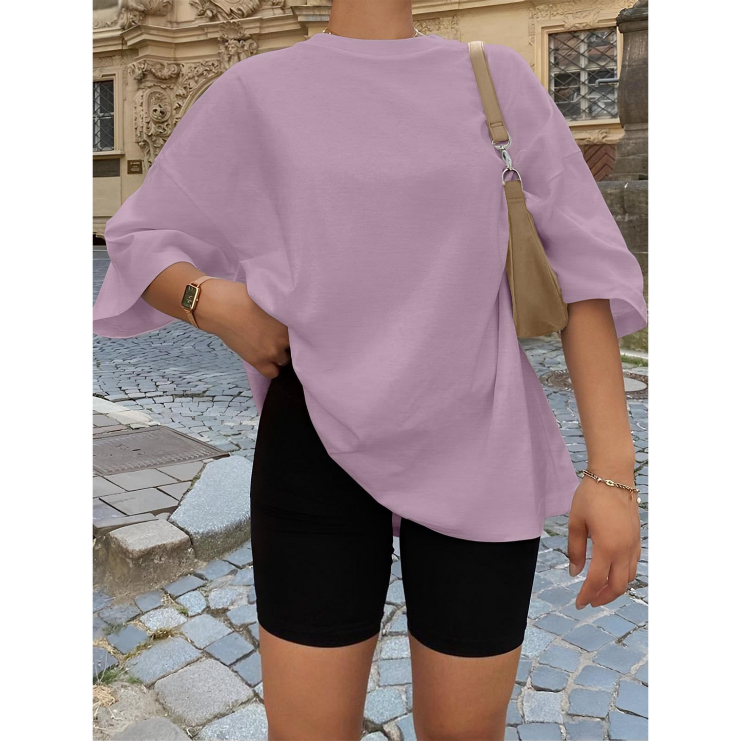 SOMER Womens Oversized Summer T Shirts Fashion Workout Plus Size Tops Short Sleeve Beach Vacation Gym Clothes 2025