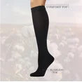 SOMER Compression Socks for Women & Men (3 Pairs), Knee High Socks is Best Support for Running, Travel and Cycling, Black