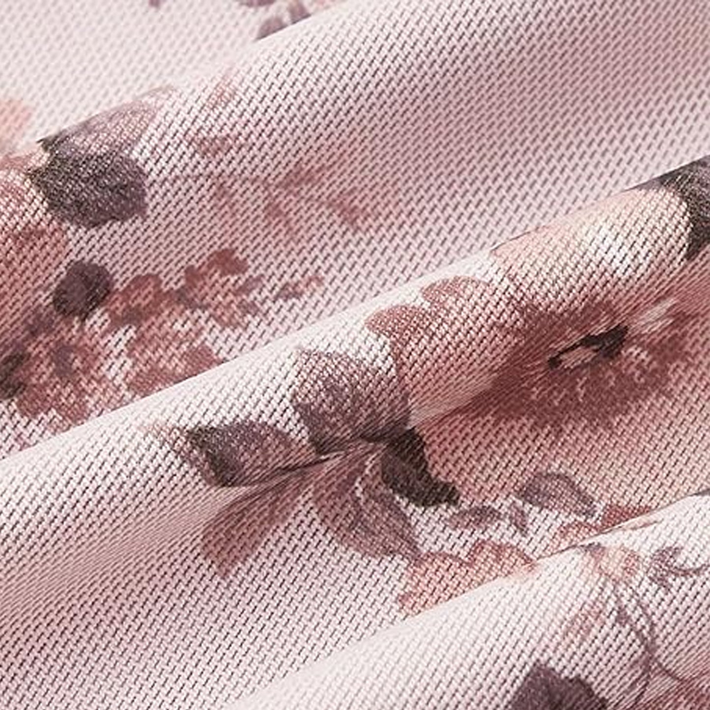 MLDRA Skirts For Women High Waist Floral Print Mermaid Skirt Vintage Ruffle Hem Midi Skirts