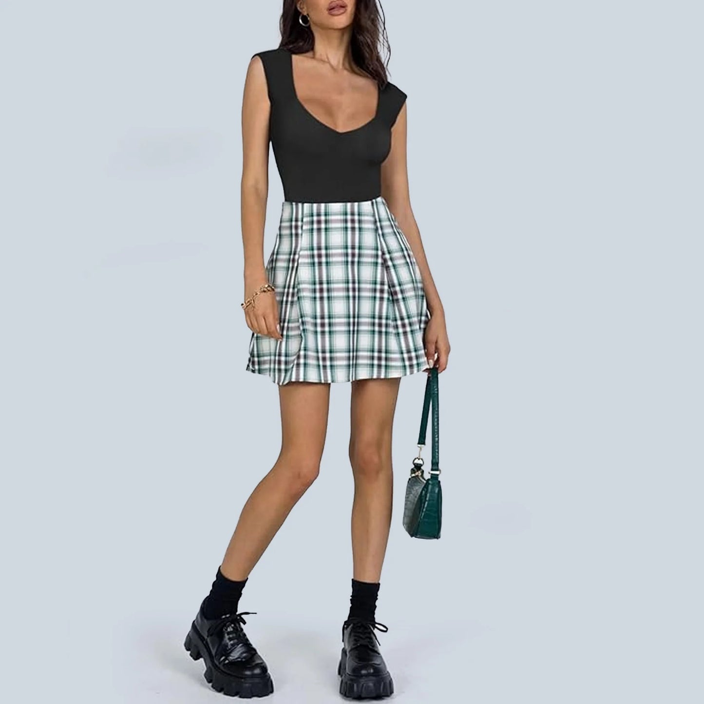 SOMER Jumpsuits for Women Slim-Fit V-Neck Sleeveless Women's Jumpsuits, Sexy Casual Romper