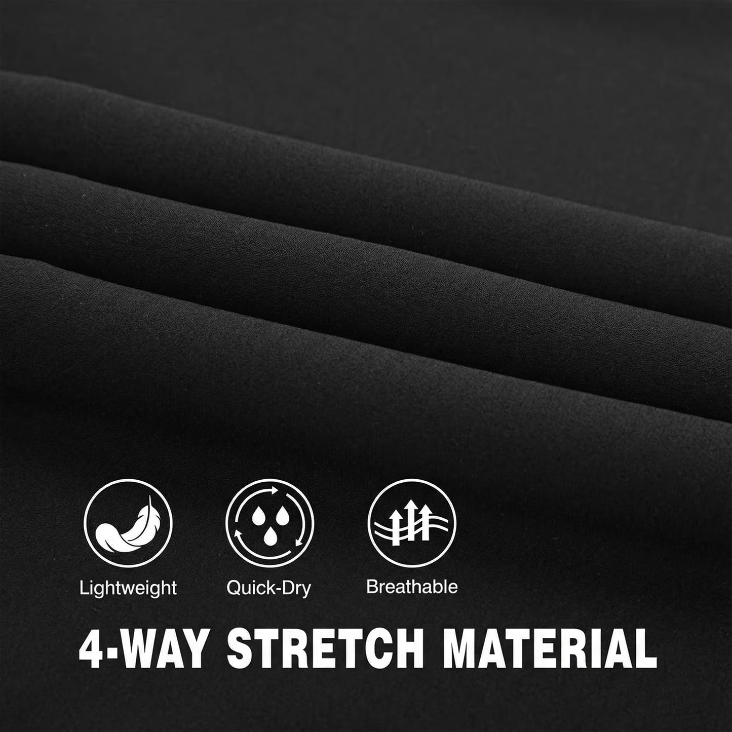 Men's Sweatpants Athletic Pants with Zipper Pockets Lightweight Hiking Exercise Pants Running Workout Sports Jogger Pants