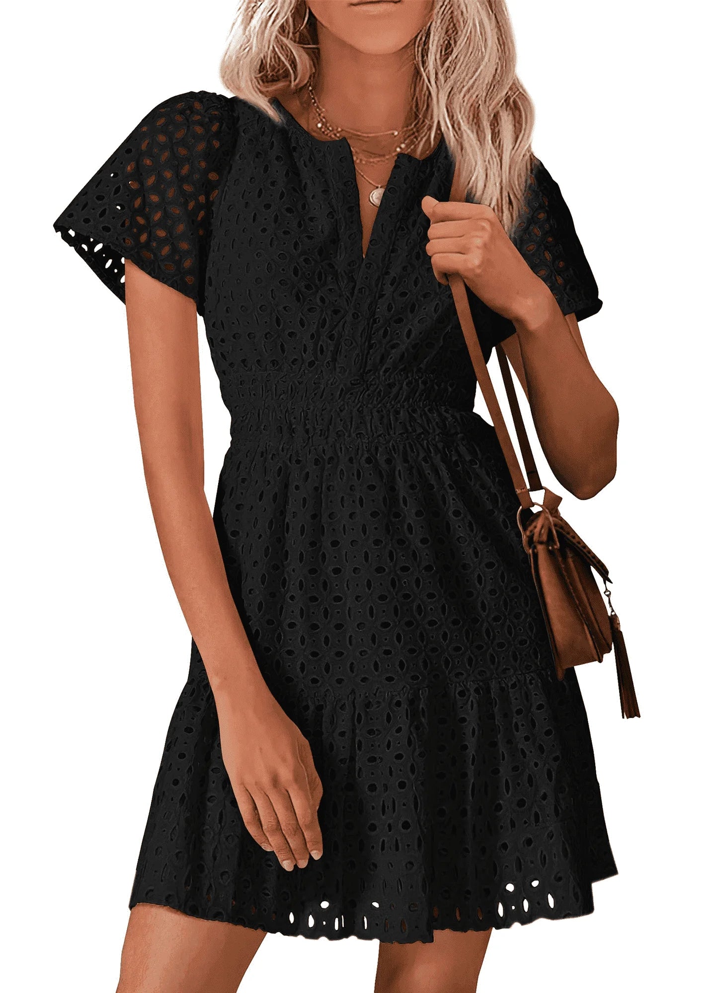 SOMER Womens Summer Dresses Sleeveless Sundresses Tank Dress Casual Fashion Beach Vacation Outfits 2026 Black