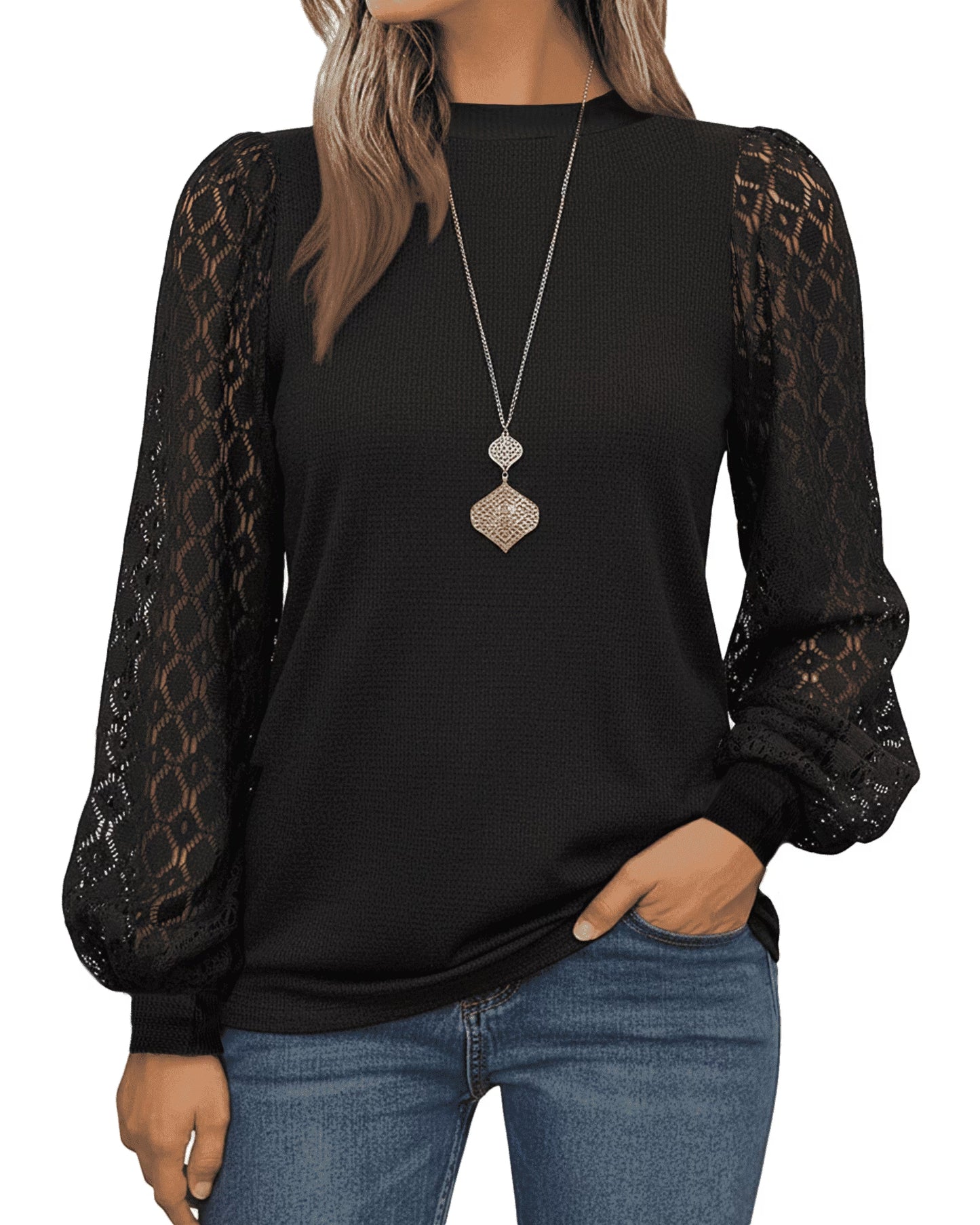 SOMER Tops for Women Dressy Casual Blouse Long Sleeve Floral Pleated Going Out Shirts,2025 Fall