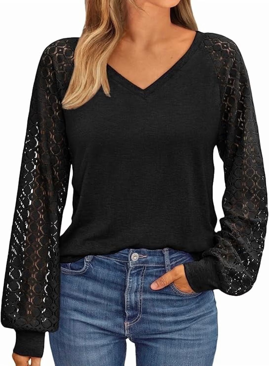 SOMER Tops for Women Dressy Casual Blouse Long Sleeve Floral Pleated Going Out Shirts,2025 Fall