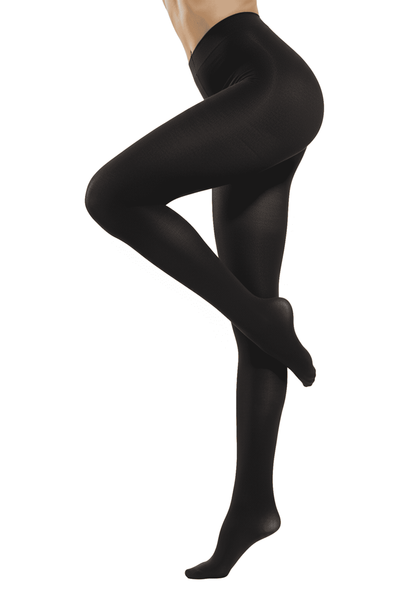 SOMER Fleece Lined Tights Women Thermal Thick Pantyhose Warm Fake Translucent Leggings for Women in Winter, Black