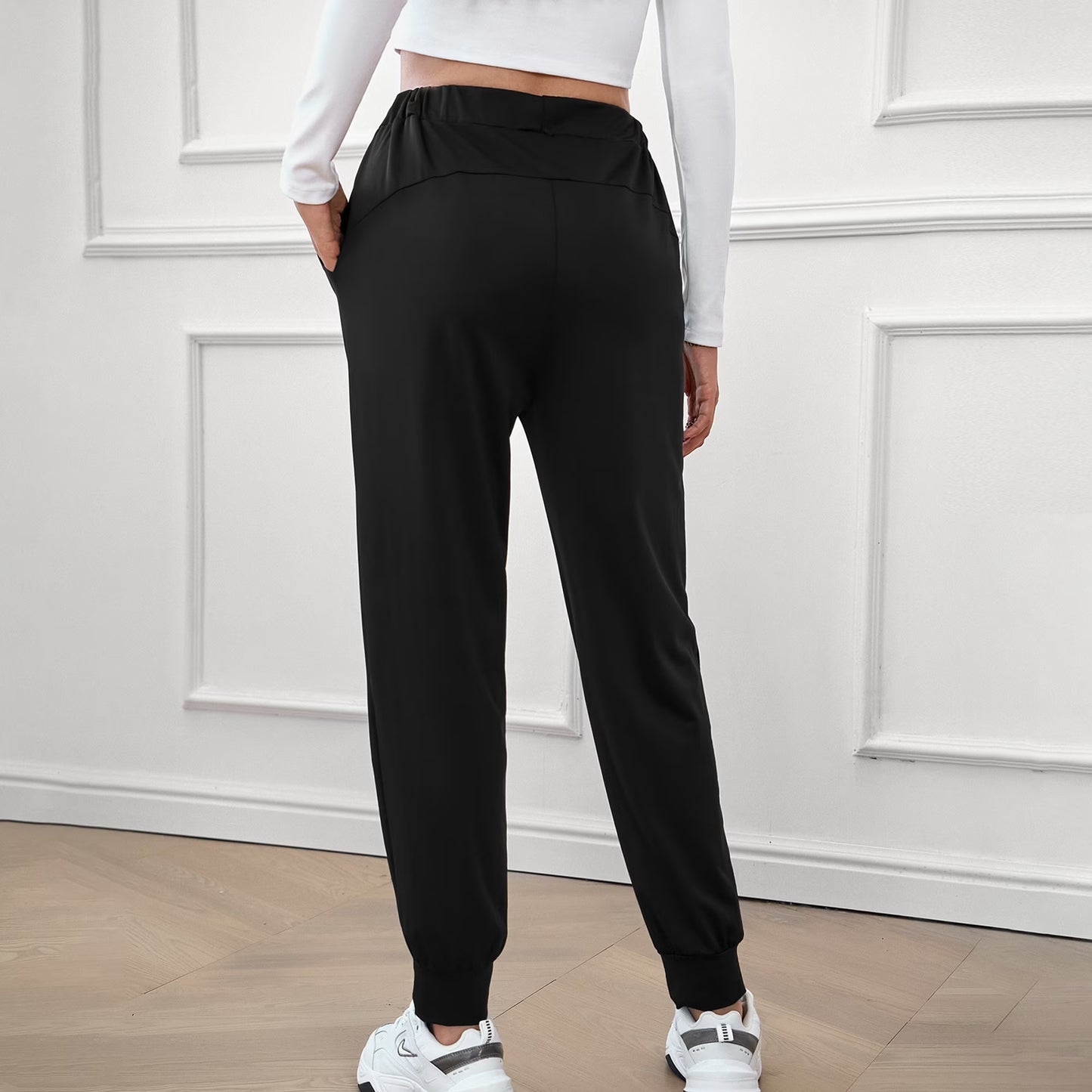SOMER Women's Sweatpants Joggers Pants Comfy Lounge Athletics Yoga Pajama Pants with Pockets,Polyester Fiber