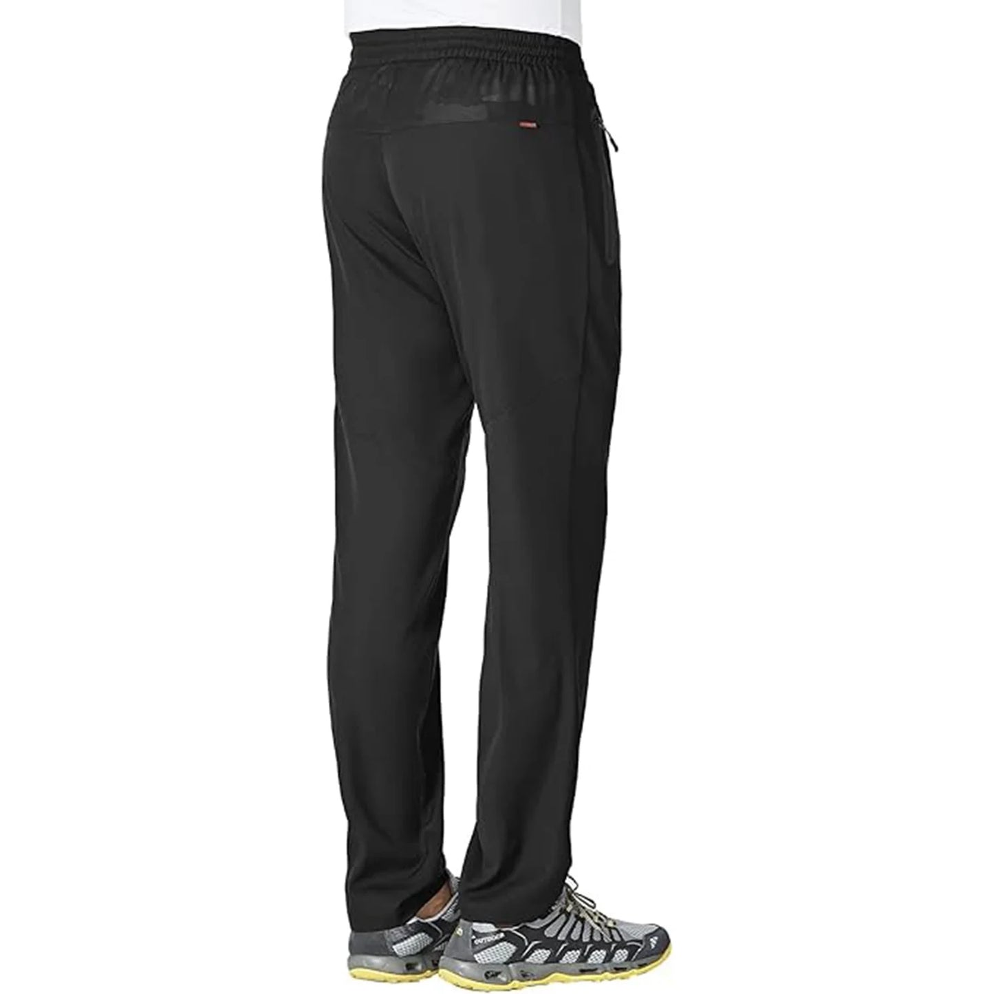 Men's Sweatpants Athletic Pants with Zipper Pockets Lightweight Hiking Exercise Pants Running Workout Sports Jogger Pants