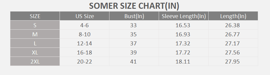 SOMER Women’s Tops 3/4 Sleeve Dressy Blouse Crew Neck Business Casual Loose Fit Summer Shirts for Ladies Black