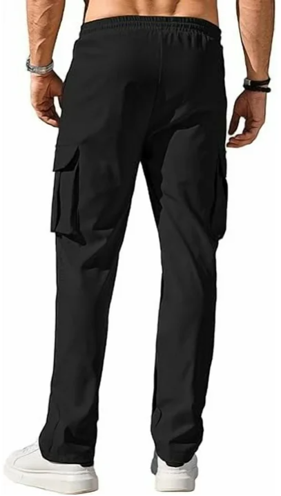 SOMER Men's Cargo Sweatpants Casual Workout Joggers Loose Athletic Pants for Men with Pockets