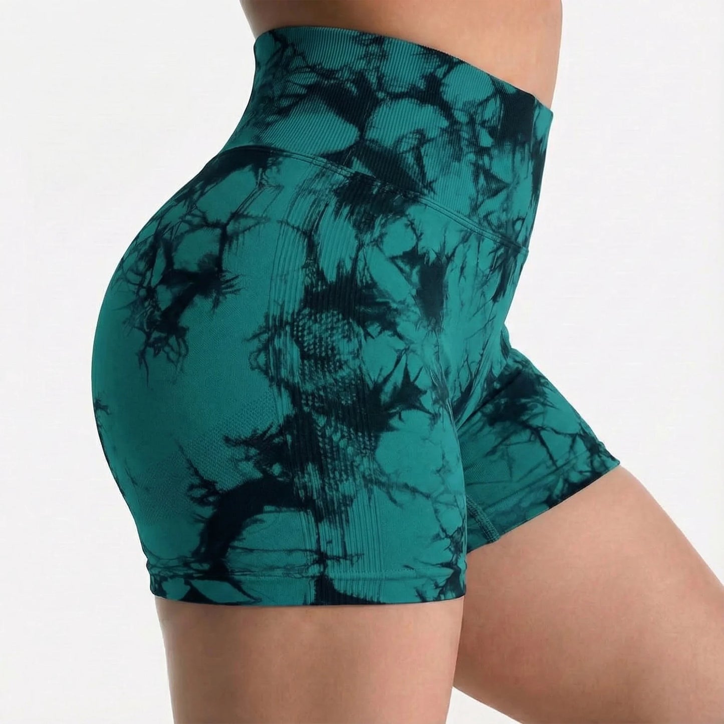 SOMER Women Gym Shorts Workout Biker Shorts Yoga Booty Shorts Scrunch Butt Lifting Seamless Shorts