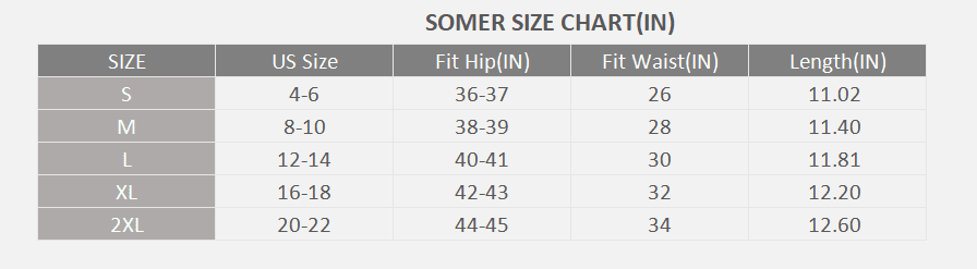 SOMER Women’s Swim Skirt High Waisted with Pocket Ruffle Tummy Control Tankini Bathing Suit Bottoms Black