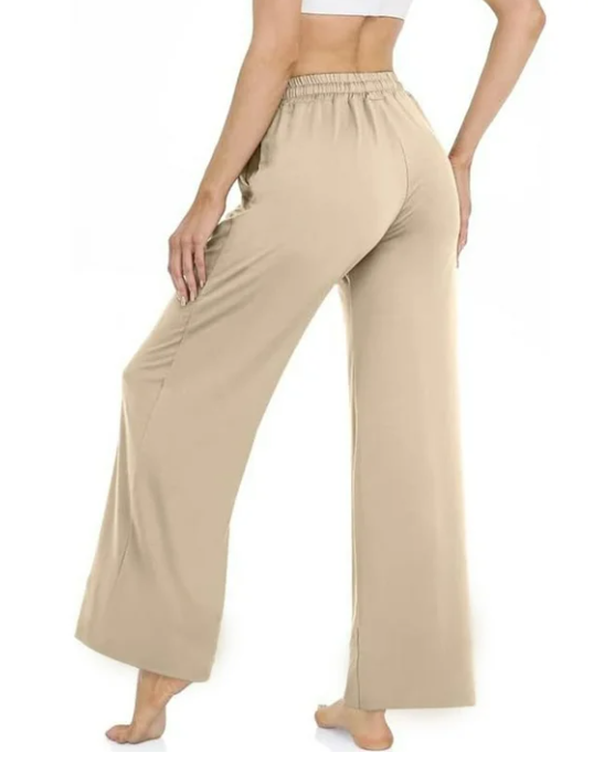 SOMER Womens Yoga Sweatpants Wide Leg Lounge Pajamas Pants Drawstring Workout Comfy Joggers Pants with Pockets